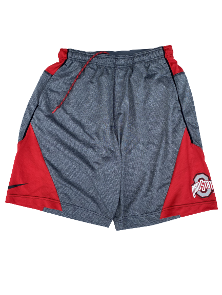 Tuf Borland Ohio State Football Team Issued Workout Shorts (Size XL)