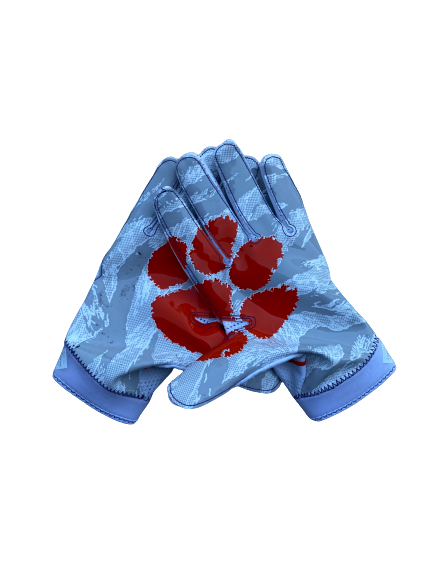 Xavier Kelly Clemson Football Player Exclusive Gloves (Size 3XL)