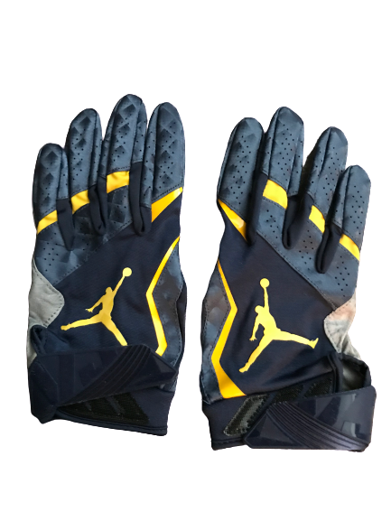 Michigan football 2025 gloves jordan