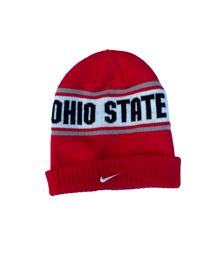 Tuf Borland Ohio State Football Team Issued Winter Hat