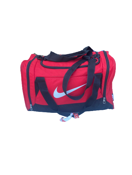 Emeke Egbule Houston Football Team Exclusive Travel Duffel Bag with Number