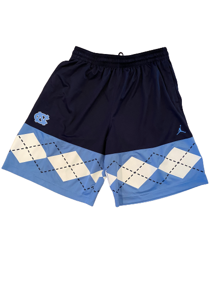Carl Tucker North Carolina Football Team Issued Shorts (Size XXL)