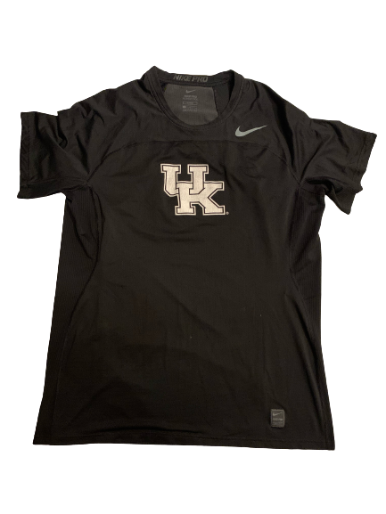 Trip Lockhart Kentucky Baseball Team Issued Compression Workout Shirt (Size XL)