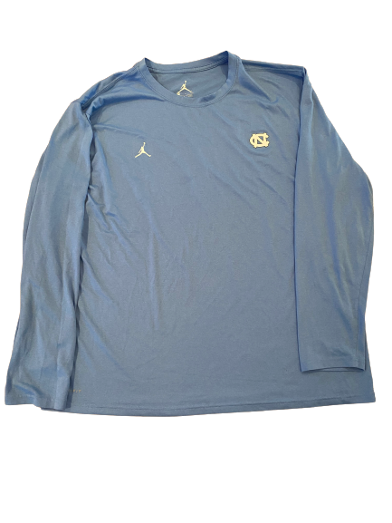 Carl Tucker North Carolina Football Team Issued Long Sleeve Shirt (Size XXL)