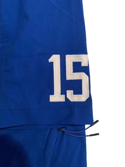 Trip Lockhart Kentucky Baseball Exclusive Batting Practice Pullover with Sewn on Number & SEC Patch (Size L)