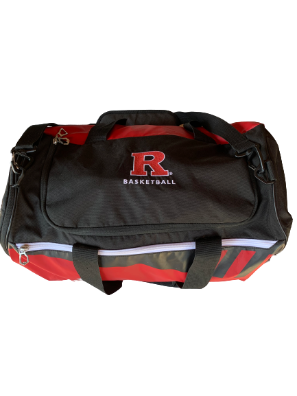 Deshawn Freeman Rutgers Basketball Team Issued Travel Bag (with Travel Tag)