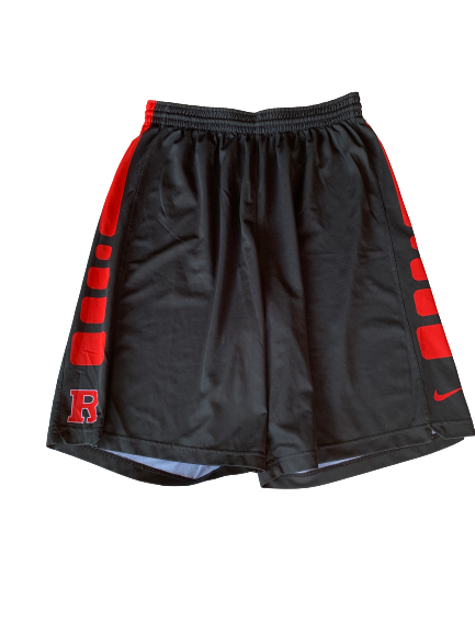 Deshawn Freeman Rutgers Team Issued Practice Shorts (Size 2XLT)