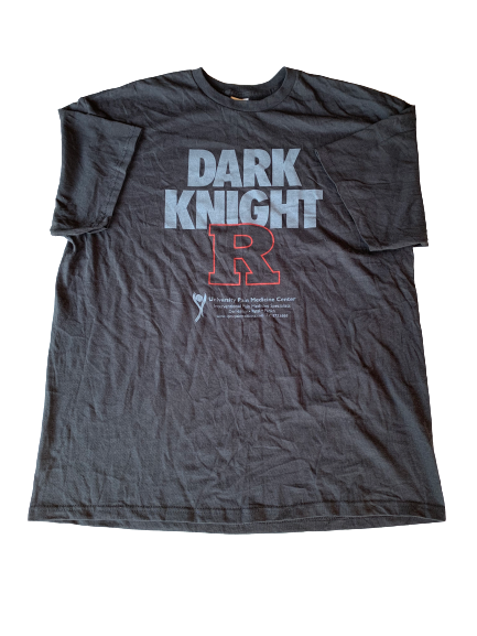 Deshawn Freeman Rutgers "Dark Knight" T-Shirt (Size XL)
