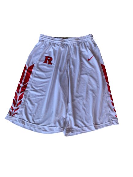 Deshawn Freeman Rutgers Team Exclusive Game Worn Shorts (Size XLT)
