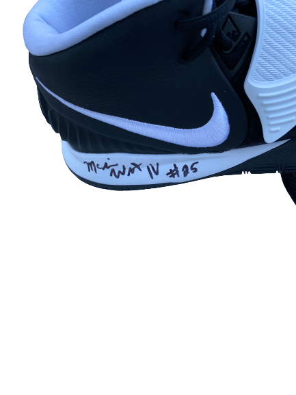 McKinley Wright Colorado Basketball SIGNED Team Issued Kyrie Irving Shoes