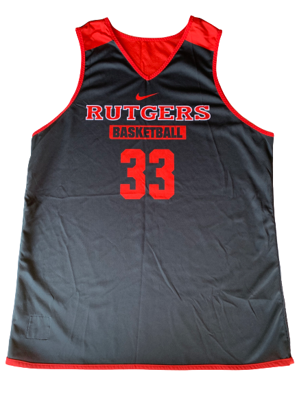 Deshawn Freeman Rutgers Nike Reversible Practice Jersey (Size XL)