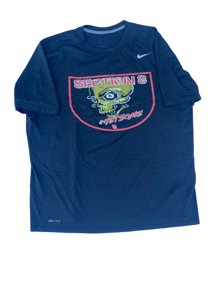 Emeke Egbule Houston Football Team Exclusive "Section 8" Workout Shirt (Size XL)