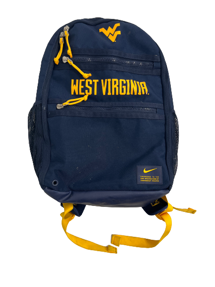Jarret Doege West Virginia Football Player-Exclusive Backpack