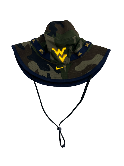 Jarret Doege West Virginia Football Team-Issued Bucket Hat