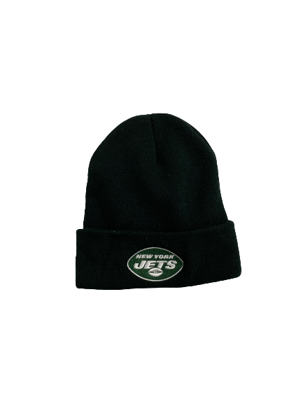 Tarik Black New York Jets Football Team-Issued Set of (2) Beanie Hats