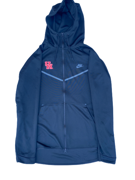 Emeke Egbule Houston Football Team Issued Zip Up Jacket (Size 2XL)