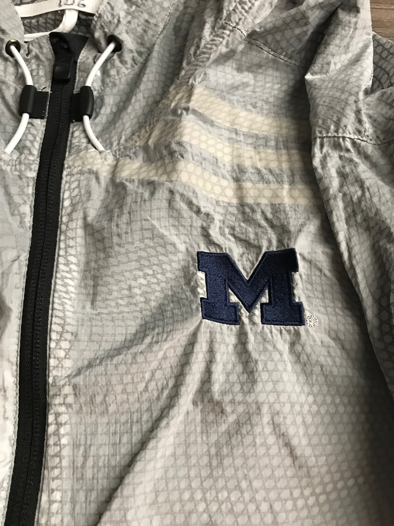 Tyrone Wheatley Jr. Michigan Team Issued Rain Jacket (Size XXL)