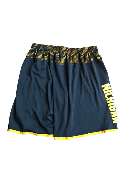 Tyrone Wheatley Jr. Michigan Team Issued Shorts (Size XXL)