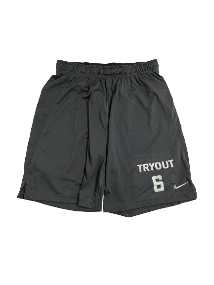 Tarik Black New York Jets Football Player-Exclusive Tryout Shorts With 