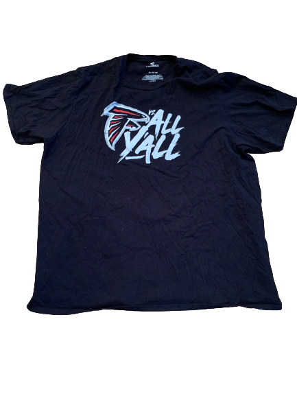 Sean Harlow Atlanta Falcons Team Issued T-Shirt (Size XXXL)