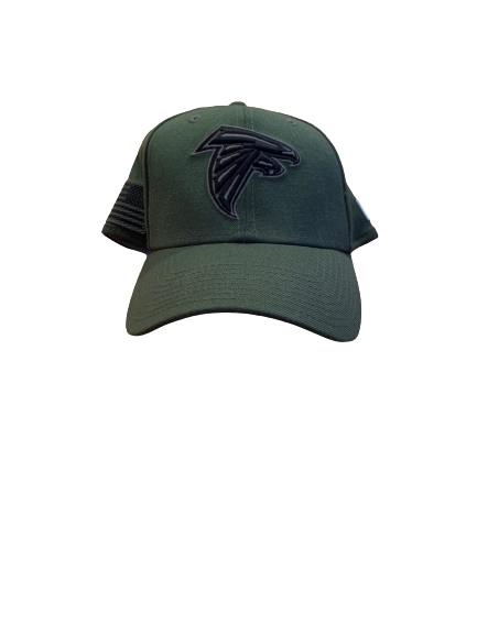 Sean Harlow Atlanta Falcons Team Issued "Salute To Service" Hat