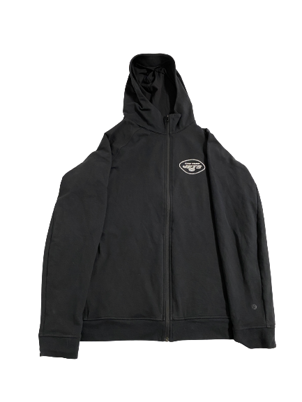 Tarik Black New York Jets Football Player-Exclusive Lululemon Zip-Up Jacket (Size XL)