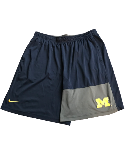 Tyrone Wheatley Jr. Michigan Nike Shorts (Size XXL)