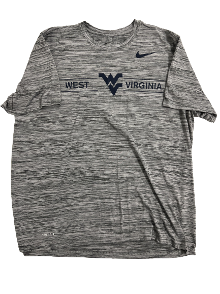 Jarret Doege West Virginia Football Team-Issued T-Shirt (Size XL)