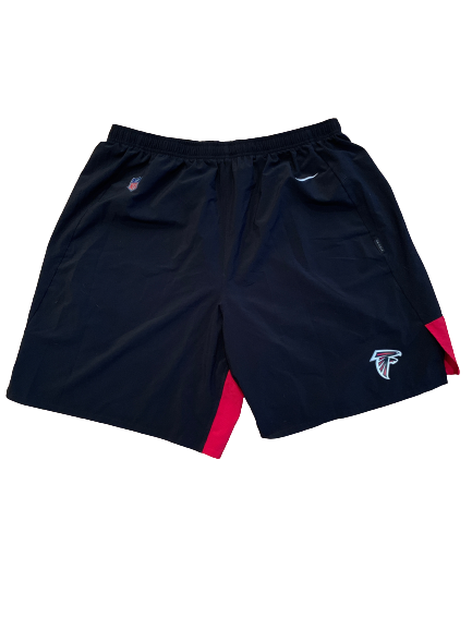 Sean Harlow Atlanta Falcons Team Issued Workout Shorts (Size XXXL)