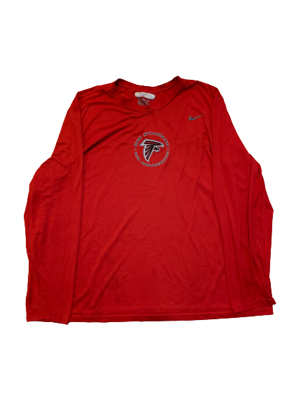Sean Harlow Atlanta Falcons Team Exclusive Long Sleeve Shirt (Size XXXL)