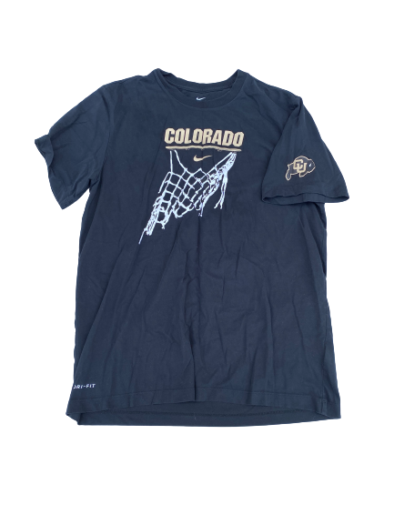 McKinley Wright Colorado Basketball Team Issued Workout Shirt (Size L)