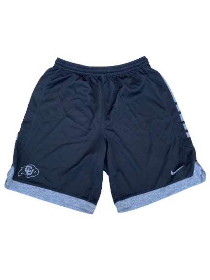 McKinley Wright Colorado Basketball Player Exclusive Worn Practice Shorts (Size XL)