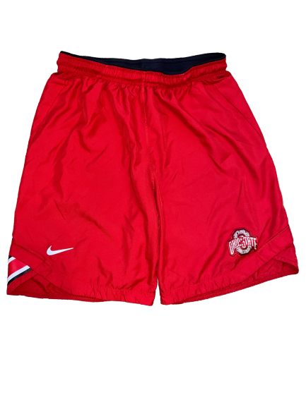 Sean Nuernberger Ohio State Team Issued Workout Shorts (Size L)
