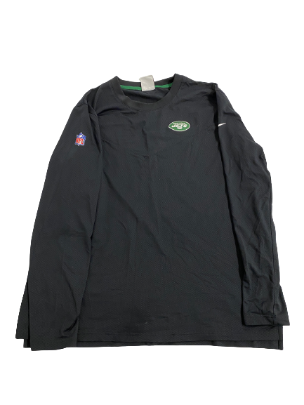 Tarik Black New York Jets Football Team-Issued Long Sleeve Shirt (Size XL)
