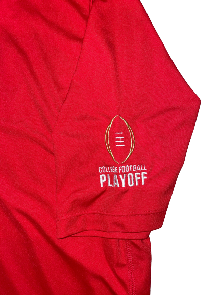 Sean Nuernberger Ohio State Player Exclusive College Football Playoff Polo Shirt (Size XL)