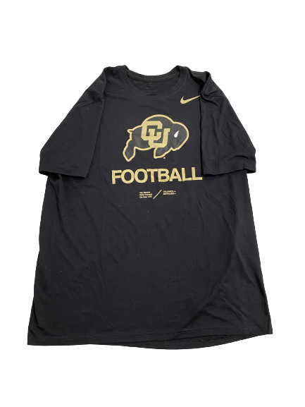 Maddox Kopp Colorado Football Team-Issued T-Shirt (Size XL)