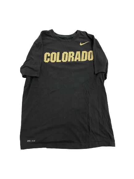 Maddox Kopp Colorado Football Team-Issued T-Shirt (Size L)