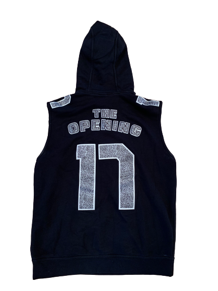 Amon-Ra St. Brown "The Opening" High School Football Elite Invite-Only Camp Sleeveless Hoodie (Size L)