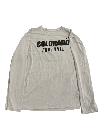 Maddox Kopp Colorado Football Player-Exclusive "100% All In" Long Sleeve Shirt (Size XL)