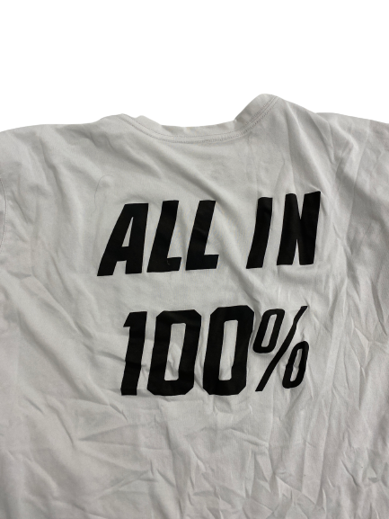 Maddox Kopp Colorado Football Player-Exclusive "100% All In" Long Sleeve Shirt (Size XL)