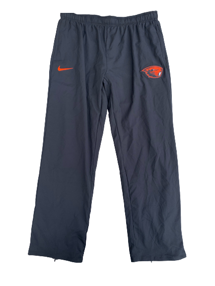 Xzavier Malone-Key Oregon State Basketball Team Issued Sweatpants (Size L)