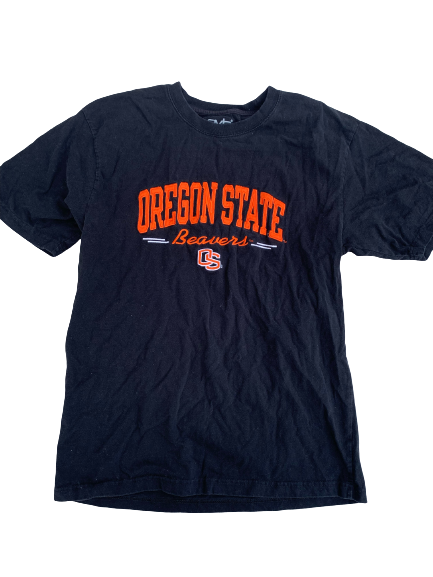 Xzavier Malone-Key Oregon State Basketball Team Issued T-Shirt (Size L)