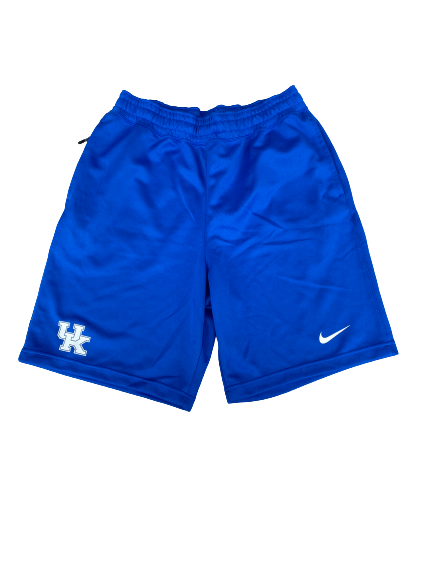 Riley Welch Kentucky Basketball Player Exclusive Sweatshorts (Size L)