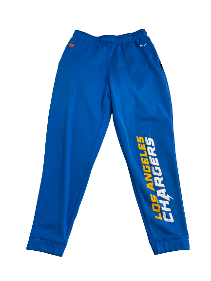 Joe Reed Los Angeles Chargers Football Team-Issued Sweatpants (Size XL)