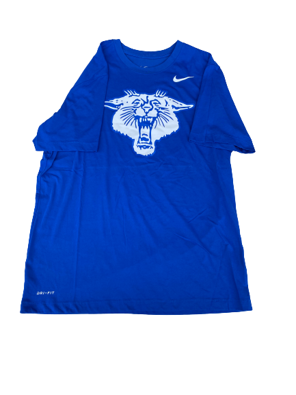 Riley Welch Kentucky Basketball Team Issued Workout Shirt (Size L)