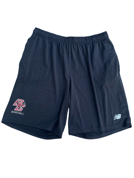 Brevin Galloway Boston College Basketball Team Issued Workout Shorts (Size XL)