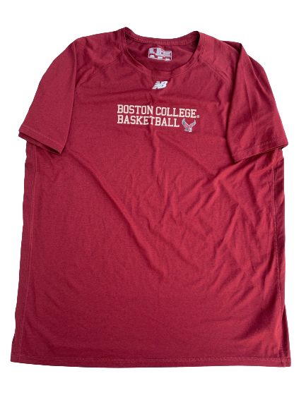 Brevin Galloway Boston College Basketball Team Issued Workout Shirt (Size XL)