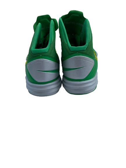 E.J. Singler Oregon Nike Hyperdunk Player-Exclusive Sneaker (Size 12)
