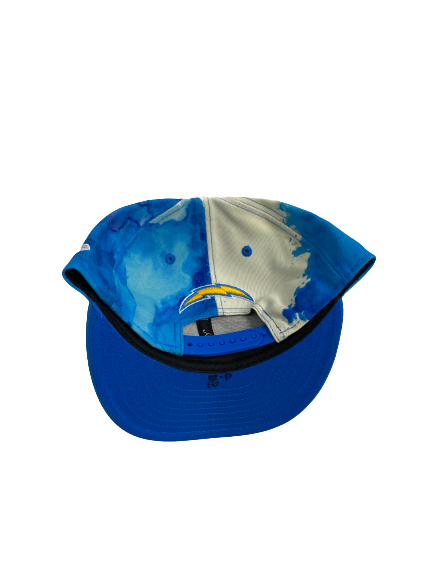 Joe Reed Los Angeles Chargers Football Team-Issued Snapback Hat