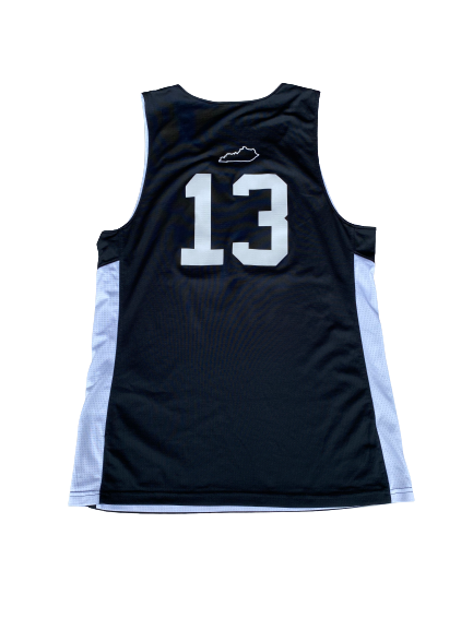 Riley Welch Kentucky Basketball Player Exclusive Reversible Practice Jersey (Size L)